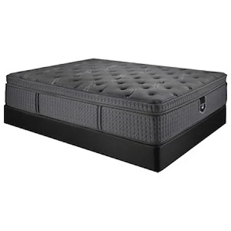 Queen 16" Firm Box Top Hybrid Mattress and 9" Supreme Foundation